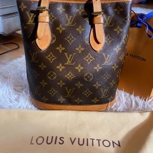 Louis Vuitton Vintage Petit Bucket Tote